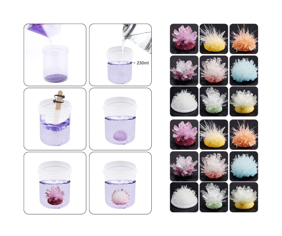 Kristālu radošā kastīte