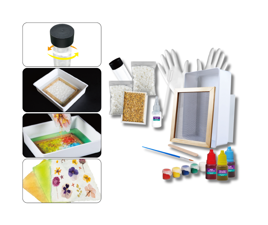 Papīra veidošanas radošā kastīte