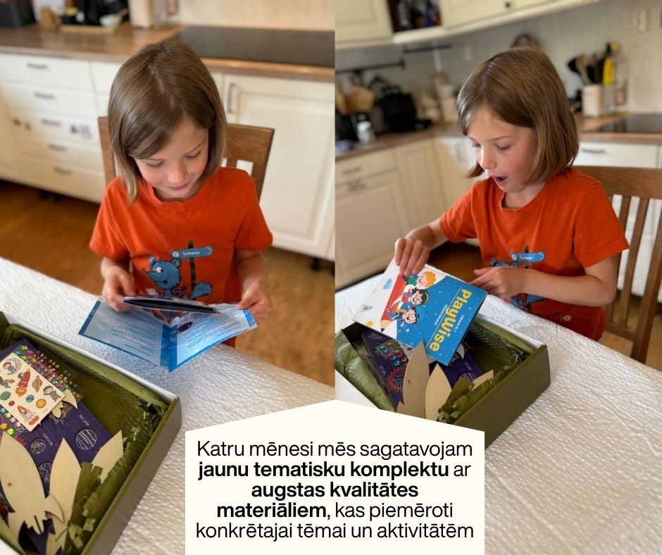 Radošās kastītes pārsteiguma komplekts