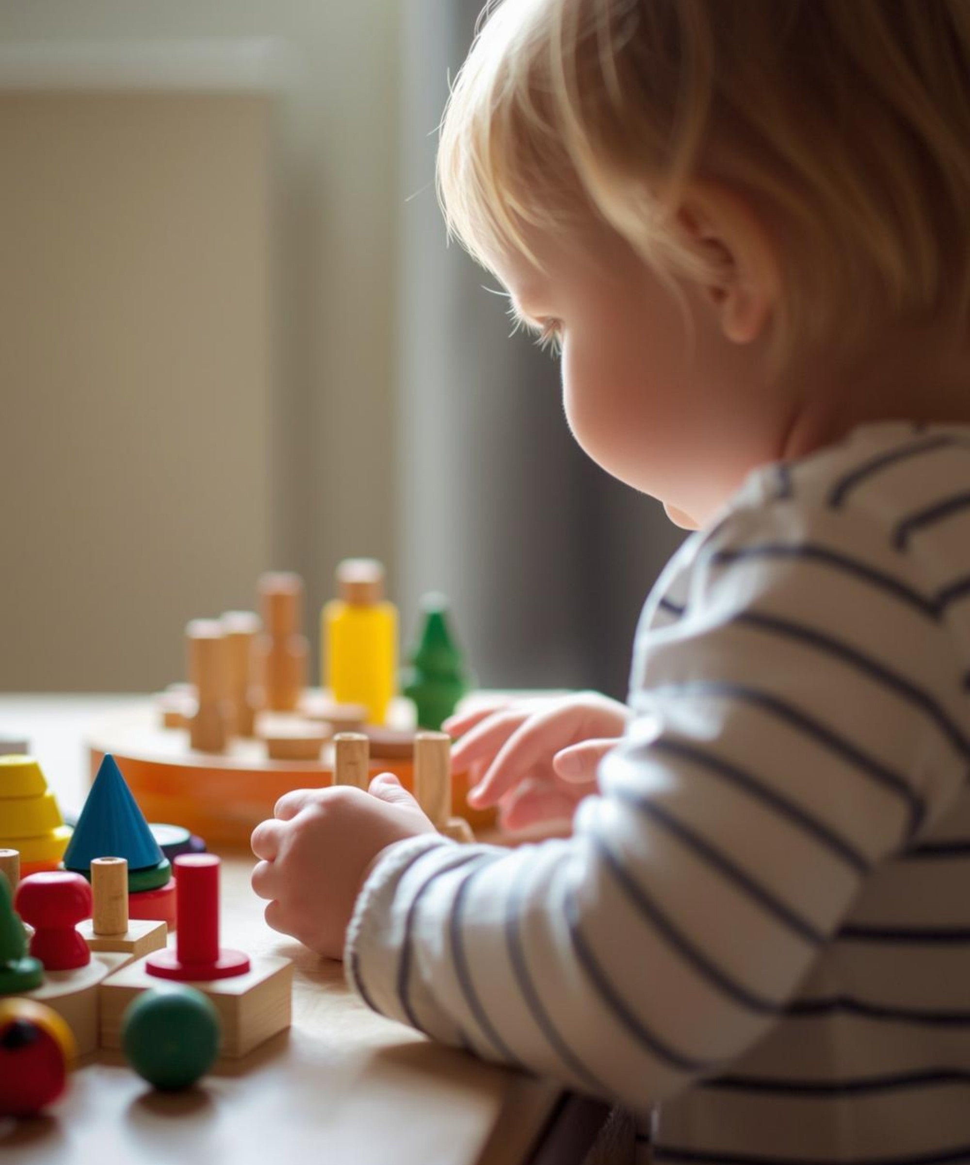 Montessori rotaļlietas bērnu attīstībai